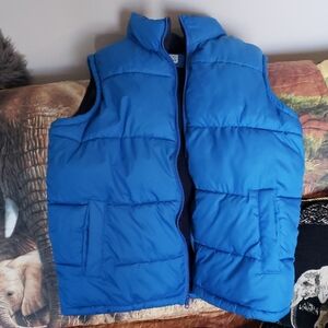 Old Navy Beautiful Blue Puffer Vest